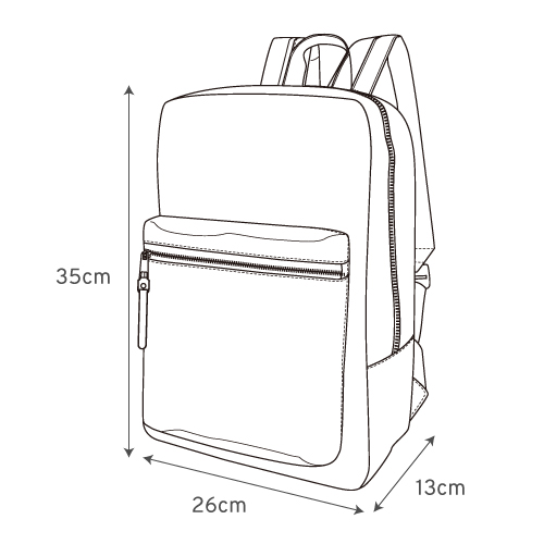 Japan Legato Largo Elegant Nylon-Like Quilting Backpack Rucksack LS-G0773