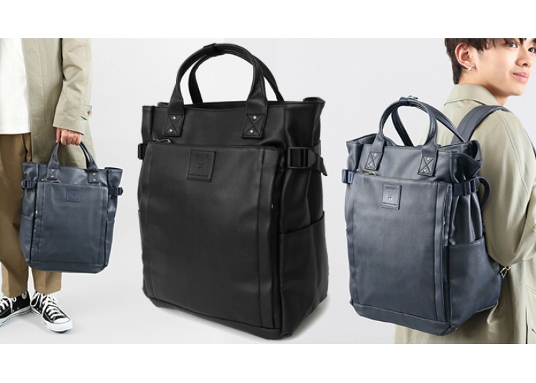 Anello x LEGATO LARGO Japan Leather Vintage School Shoulder Bag Handbag 2 Way 