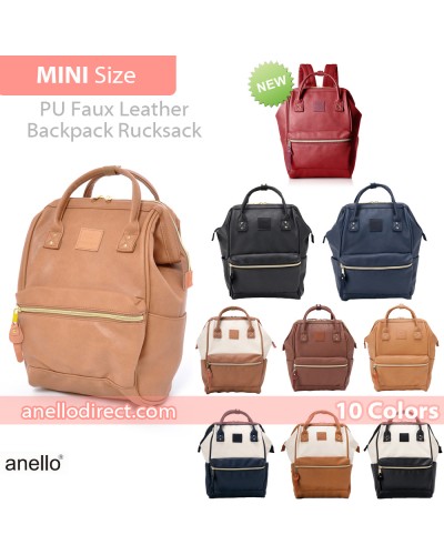 Anello PU Leather Backpack Rucksack Mini Size AT-B1212