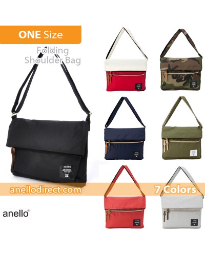 Anello Polyester Canvas Folding Shoulder Bag AT-B1227