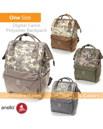 Anello Digital Camo Polyester Backpack Rucksack AT-B2241