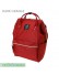 Anello 11 Pockets Polyester Canvas Backpack Rucksack Large Size AT-B2521