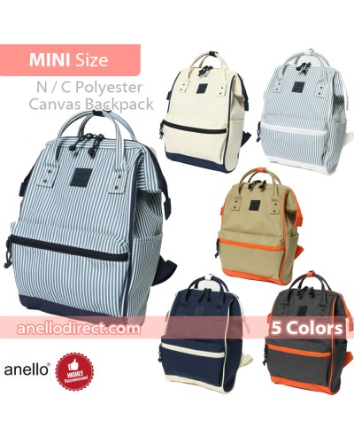 Anello N/C Polyester Classic Backpack Rucksack Mini Size AT-B3092