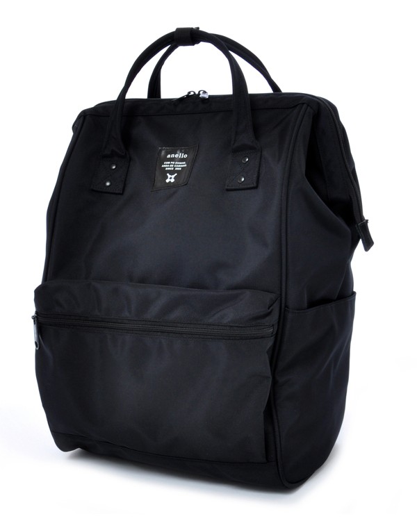 Anello Limited Edition All Black Backpack Rucksack EC-B002