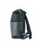 Legato Largo Lieto PU Leather X Nylon Water Repellent Backpack LH-P0262