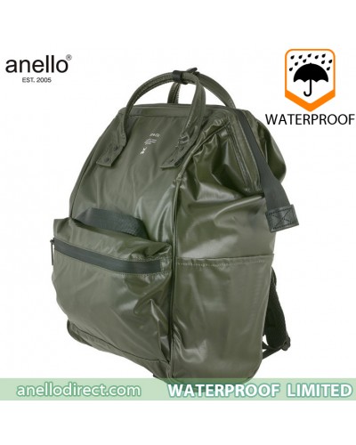 Anello Waterproof Oversea Edition Backpack Rucksack KHAKI OS-B001