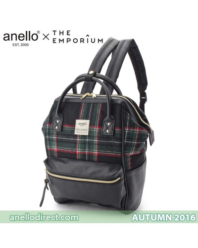 Anello X THE EMPORIUM Limited Autumn Edition 2016 Green Checkered
