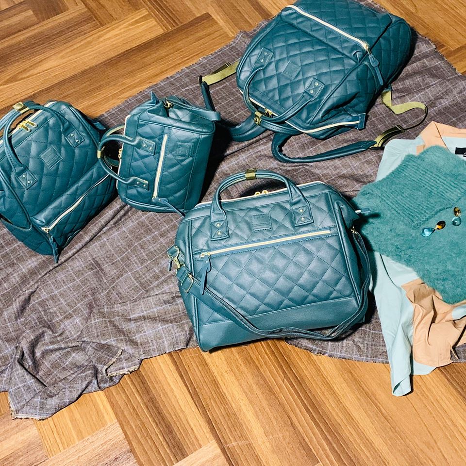 Japan Anello Quilting PU Leather Backpack Rucksack Regular Large Size AH-B3001 Blog 3