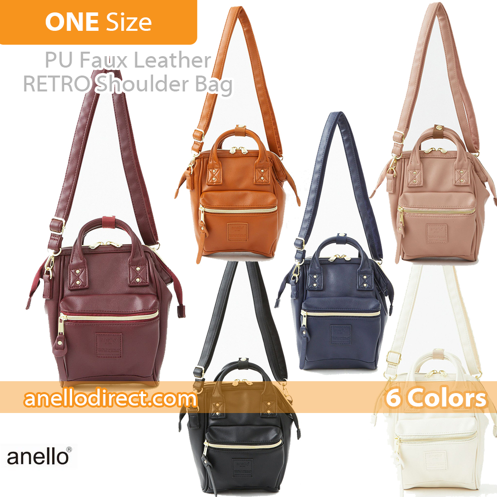 Anello RETRO PU Leather Shoulder Bag AHB3774