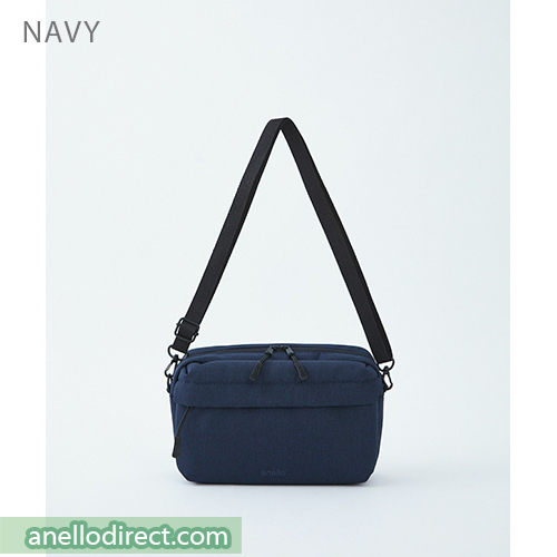Anello SUBSIST Water Repellent Polyester Shoulder Bag AHC3534 Navy Japan Original Official Authentic Real Genuine Bag Free Shipping Worldwide Special Discount Low Prices Great Offer