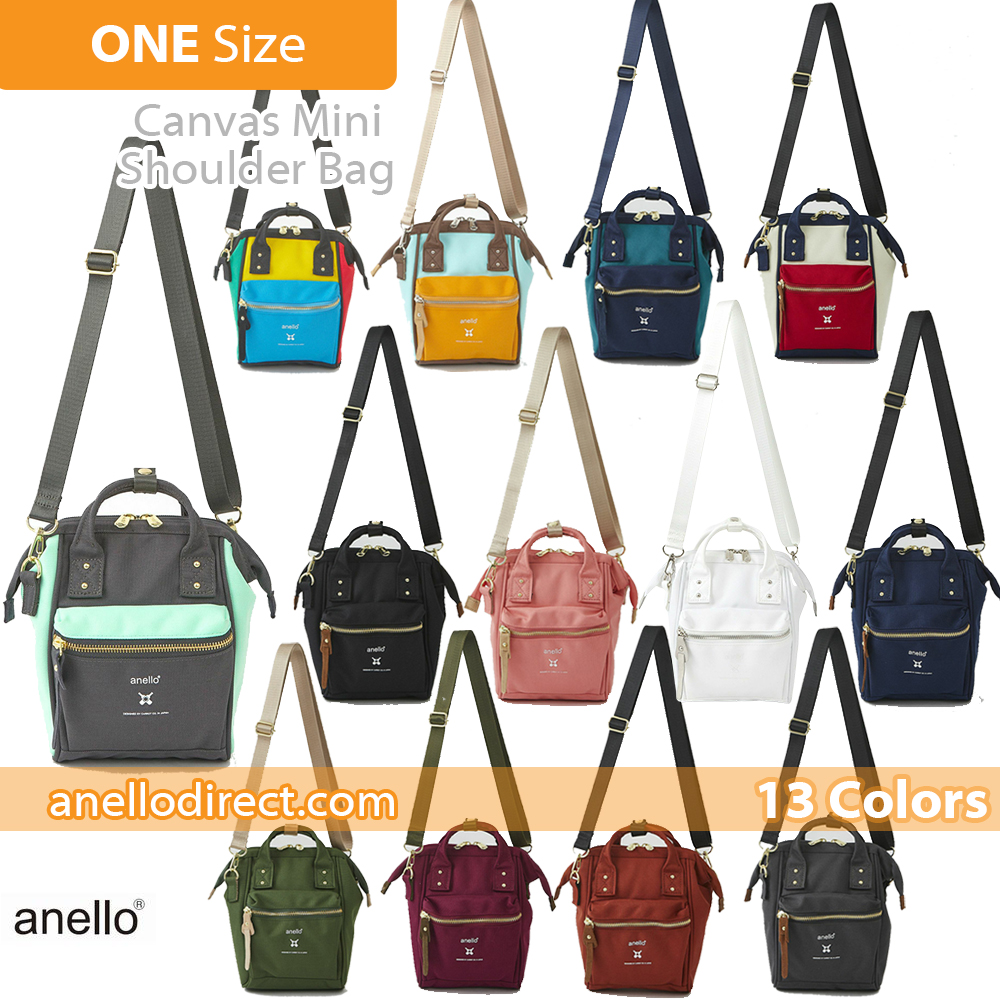 Anello Fabric Shoulder Bags