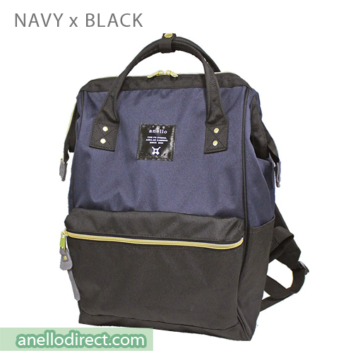 Anello Polyester Canvas Backpack Rucksack Regular Size AT-B0193A