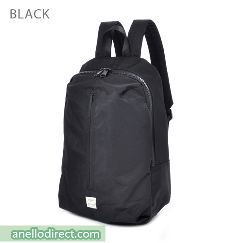 Anello Splash 3D Design Laptop Polyester Backpack Rucksack AT-B2024 Black Japan Original Official Authentic Real Genuine Bag Free Shipping Worldwide Special Discount Low Prices Great Offer