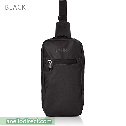 Anello NESS Water Repellent PVC Body Bag AT-C2547 Black Japan Original Official Authentic Real Genuine Bag Free Shipping Worldwide Special Discount Low Prices Great Offer