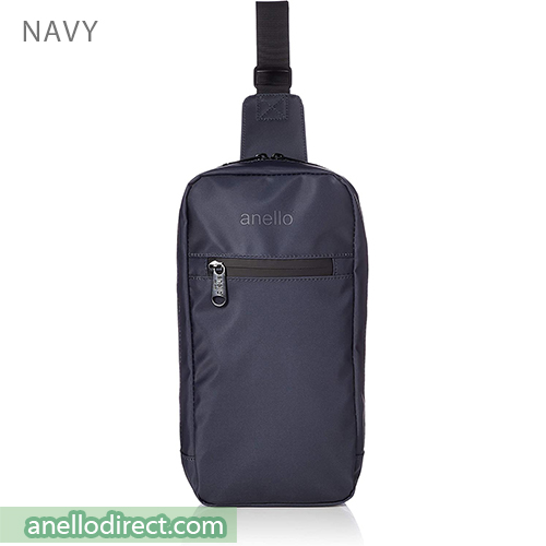 Anello NESS Water Repellent PVC Body Bag AT-C2547 Navy Japan Original Official Authentic Real Genuine Bag Free Shipping Worldwide Special Discount Low Prices Great Offer
