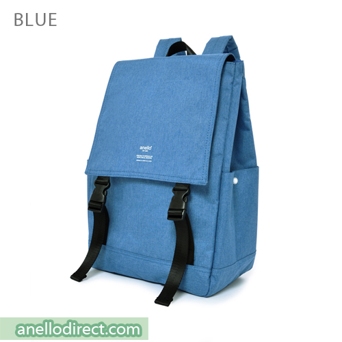 Anello Flapper Flap Polyester Backpack Rucksack AT-H1151 Blue Japan Original Official Authentic Real Genuine Bag Free Shipping Worldwide Special Discount Low Prices Great Offer
