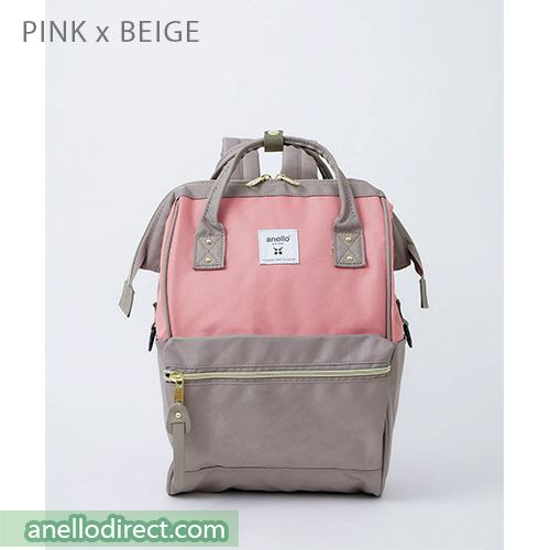Anello REPREVE Upgraded Canvas Backpack Mini Size ATB0197R Pink x Beige Japan Original Official Authentic Real Genuine Bag Free Shipping Worldwide Special Discount Low Prices Great Offer