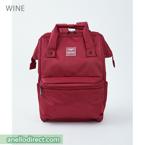 Anello SHIFTⅡ Water Repellent Nylon Backpack Regular Size ATC3473 Wine Japan Original Official Authentic Real Genuine Bag Free Shipping Worldwide Special Discount Low Prices Great Offer