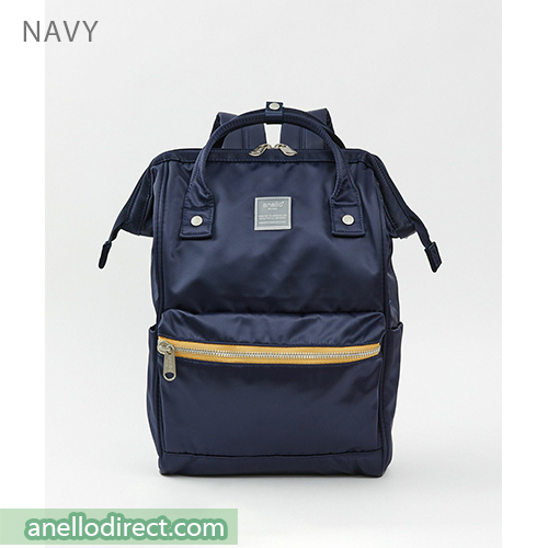 Anello SABRINA Clasp Slim Nylon Backpack Regular Size ATT0508 Navy Japan Original Official Authentic Real Genuine Bag Free Shipping Worldwide Special Discount Low Prices Great Offer
