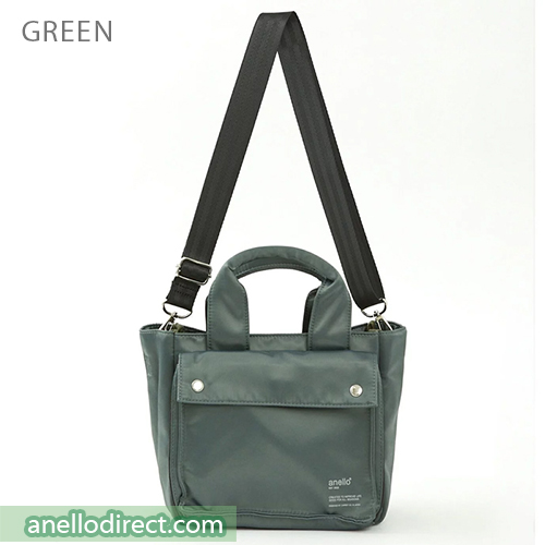 Anello FORTH 2 Way Water Repellent Nylon Shoulder Bag ATT0732 Green Japan Original Official Authentic Real Genuine Bag Free Shipping Worldwide Special Discount Low Prices Great Offer