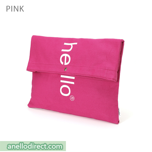 Anello Polyester Cotton 3 Way Clutch Tote Shoulder Bag AU-S0131 Pink Japan Original Official Authentic Real Genuine Bag Free Shipping Worldwide Special Discount Low Prices Great Offer