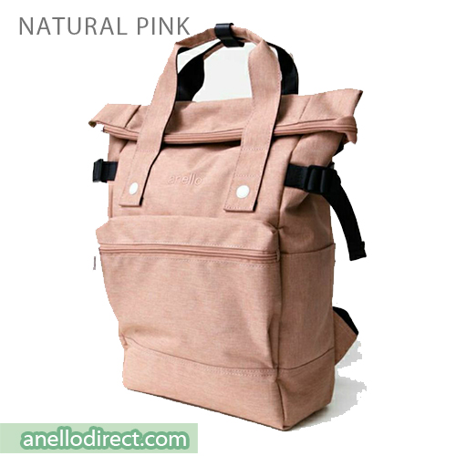 Anello URBAN STREET Polyester Backpack Rucksack FSO-C109 Natural Pink Japan Original Official Authentic Real Genuine Bag Free Shipping Worldwide Special Discount Low Prices Great Offer
