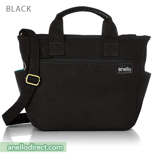 Anello Grande Water Repellent Polyester Shoulder Bag GU-H2315 Black Japan Original Official Authentic Real Genuine Bag Free Shipping Worldwide Special Discount Low Prices Great Offer