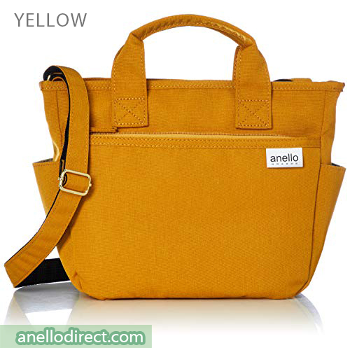 Anello Grande Water Repellent Polyester Shoulder Bag GU-H2315 Yellow Japan Original Official Authentic Real Genuine Bag Free Shipping Worldwide Special Discount Low Prices Great Offer