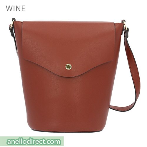 Legato Largo Lineare Bucket PU Leather Light Shoulder Bag LH-P0004 Wine Japan Original Official Authentic Real Genuine Bag Free Shipping Worldwide Special Discount Low Prices Great Offer