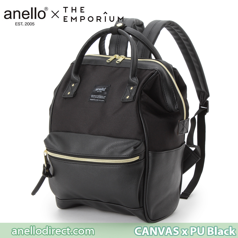 Women bag chain ring anello backpack double zip single shoulder compatible brand designer multifunctional portable bag black M 